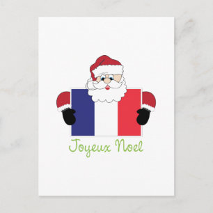 Joyeux Noel Holiday Postcard