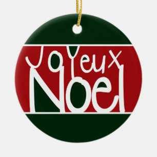 Joyeux Noel Ornament