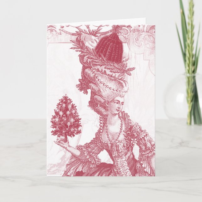 Joyeux Noel (rouge) Holiday Card (Front)