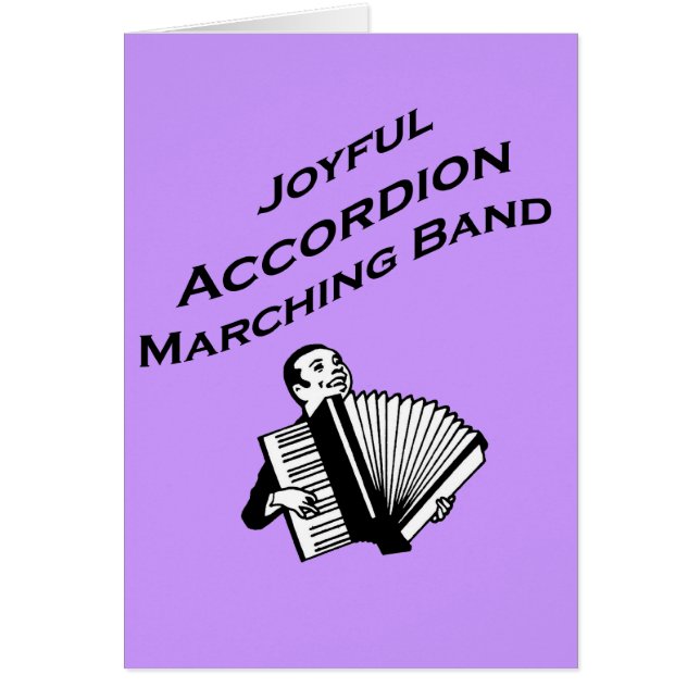 Joyful Accordion Marching Band (Front)
