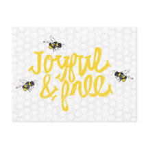 Joyful and Free bees