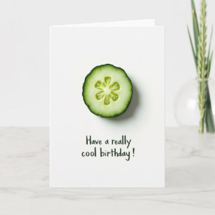 Joyful Birthday Star Slice Card
