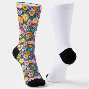 Joyful Blooms Socks