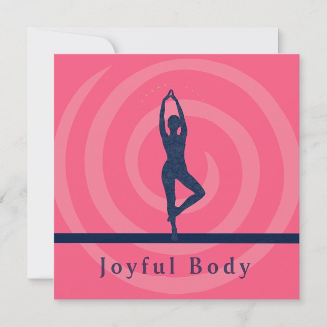 Joyful Body – Quiet Intention Art Card (Front)