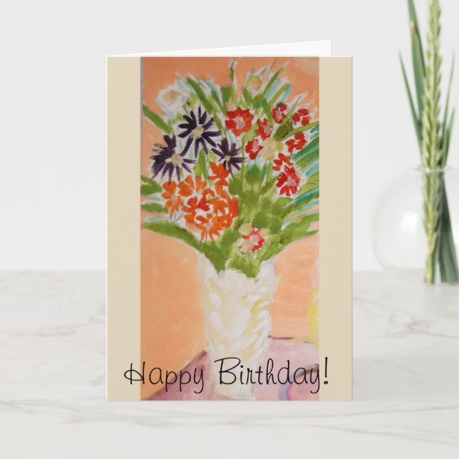 Joyful Bouquet Card (Front)