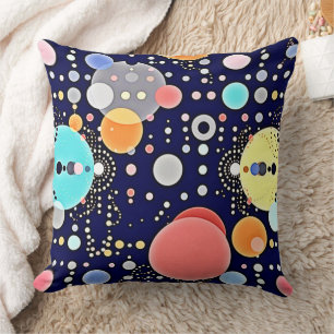 Joyful Bubble Universe Vision Cushion
