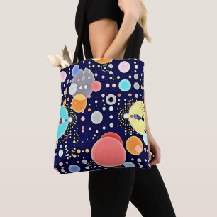 Joyful Bubble Universe Vision Tote Bag