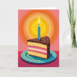 Joyful Cake Circle Card