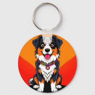 🐶 Joyful Cartoon Dog For Everyday Carry 🐶 Key Ring