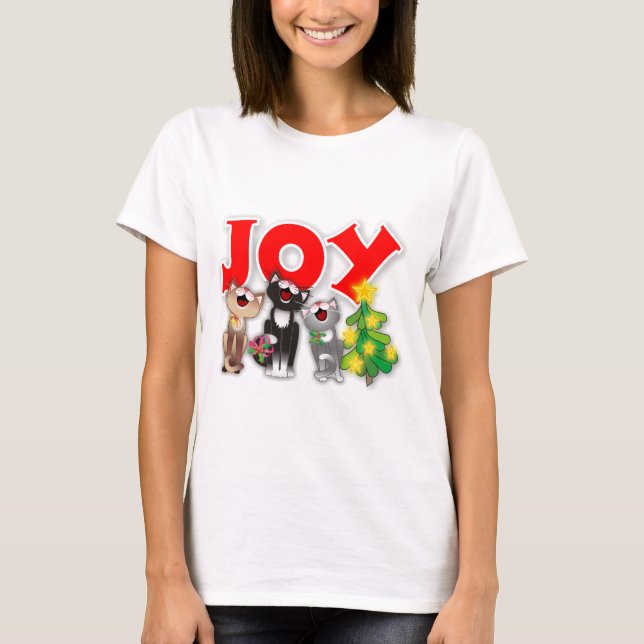 Joyful Cats T-Shirt (Front)