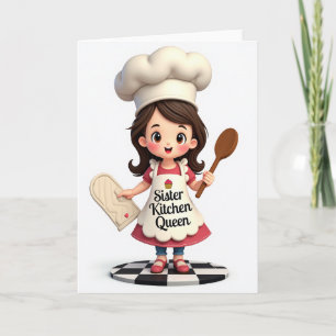 Joyful Chef Mothers Day Card