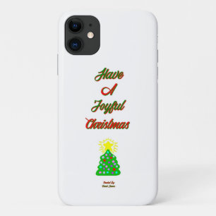 Joyful Christmas Apple iPhone 11 Case