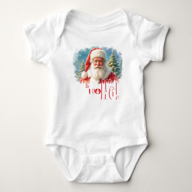 Joyful  Christmas Baby Bodysuit (Front)