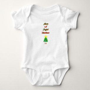 Joyful Christmas Baby Jersey Bodysuit