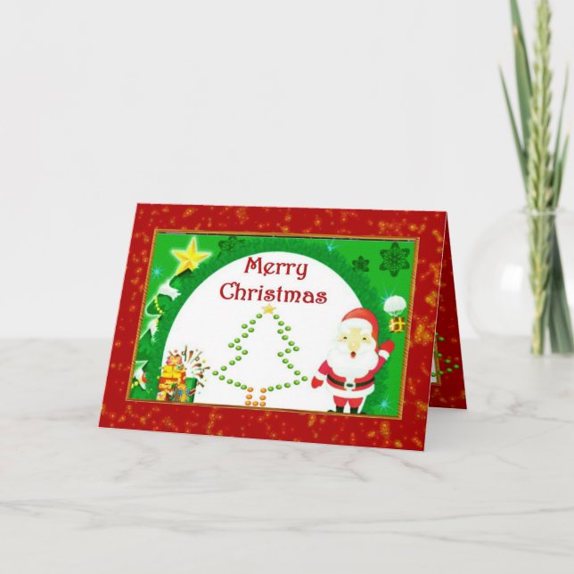 Joyful Christmas Card (Front)