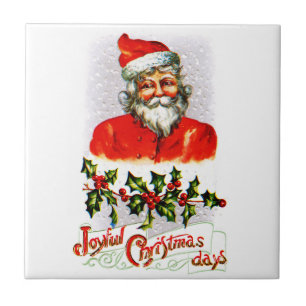Joyful Christmas Days Tile