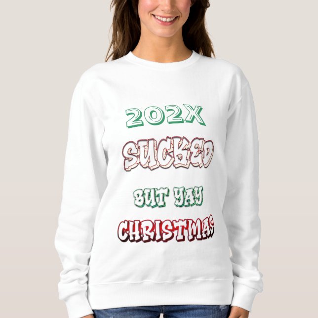 Joyful Christmas for holiday spirit Sweatshirt (Front)
