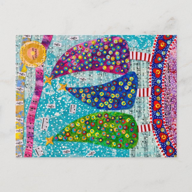 Joyful Christmas Postcard (Front)