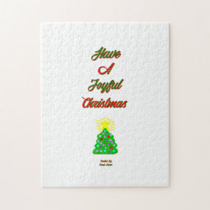 Joyful Christmas Puzzle 28 cm X 35.5 cm