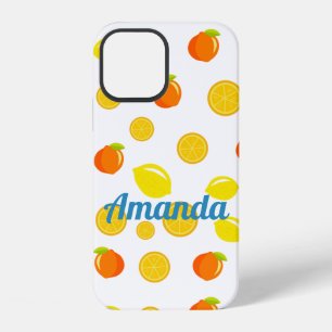 Joyful Citrus: Lemons & Oranges iPhone 12 Case