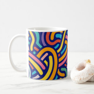 Joyful Color Pattern Mug