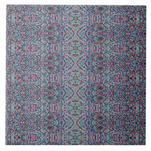 Joyful Confetti Mosaic II Ceramic Tile
