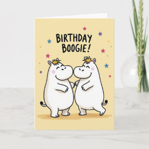 Joyful Creature Boogie Card