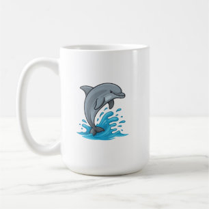 Joyful Dolphin Splash - Mug