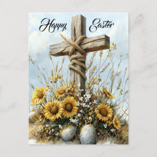 Joyful Easter Blessings Holiday Postcard