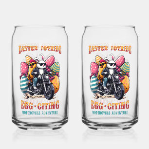 Joyful Easter Joyride Can Glass