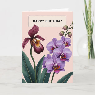 Joyful Exotic Blossom Card