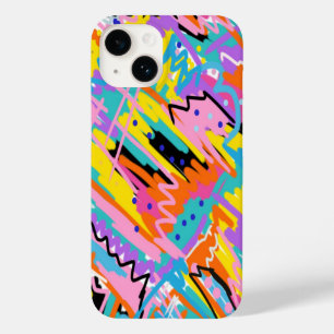 Joyful Expression Abstract Print Case-Mate iPhone 14 Case