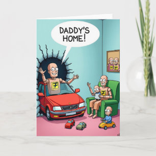 Joyful Fathers Day Auto Card