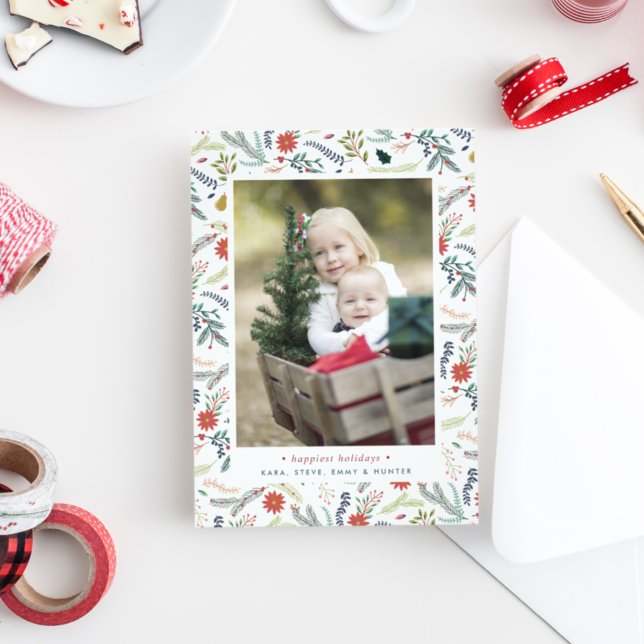 Joyful Foliage | Holiday Photo Card (Creator Uploaded)