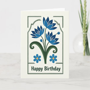 Joyful Framed Blossom Card
