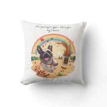Joyful French Bulldog & Coffee Splash – Paws,
