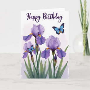 Joyful Garden Birthday Card
