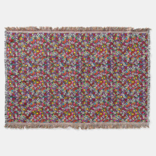 Joyful Garden Throw Blanket