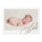 JOYFUL GOLD FOIL photo christmas greeting card