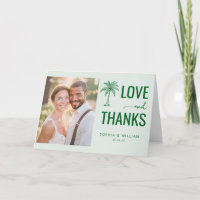 Joyful Green Palm Tree Love