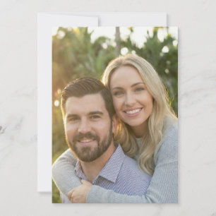 Joyful Green Realistic Photo Invitation