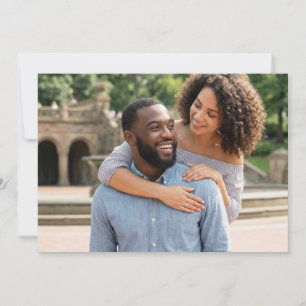 Joyful Green Realistic Photo Invitation