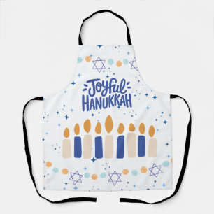 Joyful Hanukkah Apron