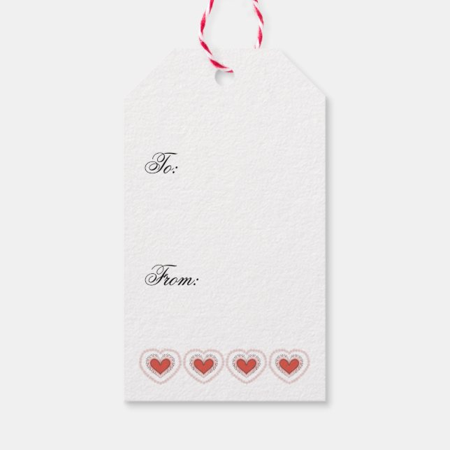 Joyful Heart Gift Tag (Back)
