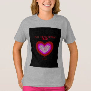 Joyful Heart Girls Light Steel Basic T Shirt