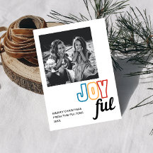 Joyful Holiday Card | Vertical