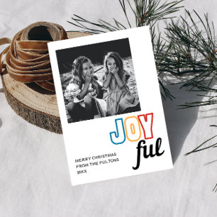 Joyful Holiday Card Vertical
