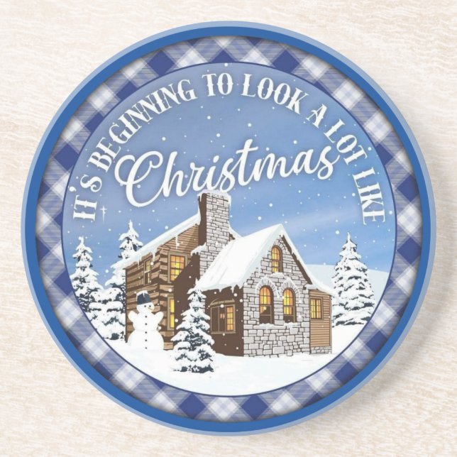 Joyful Holiday Cheer Coaster (Front)
