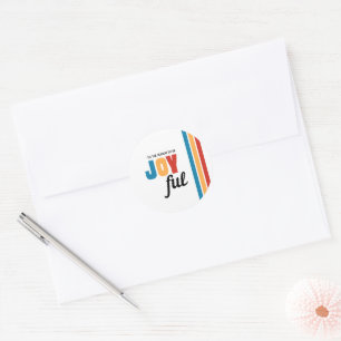 Joyful Holiday Envelope Seal