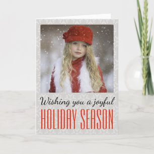 Joyful Holiday Season Card - Holidayzfordayz